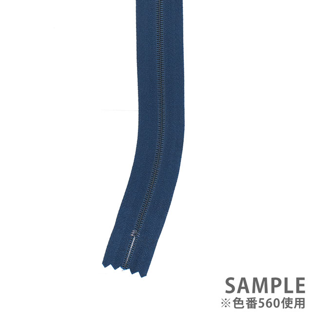 YKK エフロンファスナー ミトラカーブ(4EF) 止め 23cm 133.パールグレイ 08Co99_