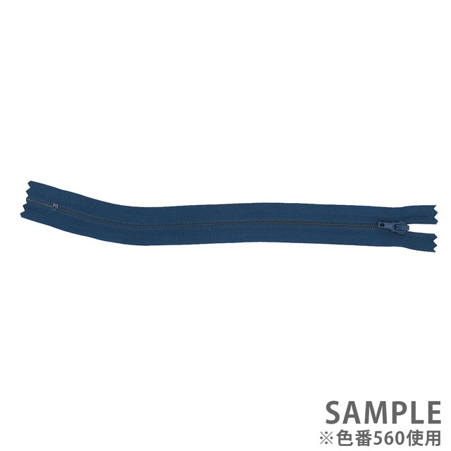 YKK エフロンファスナー ミトラカーブ(4EF) 止め 23cm 133.パールグレイ 08Co99_