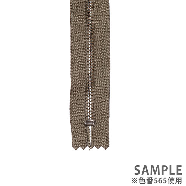 YKK メタルファスナー(4GKB DA C) アンティークゴールド 止め 60cm 580.黒 08Co99_