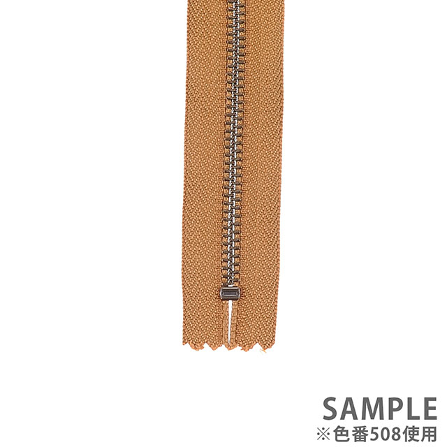YKK メタルファスナー(5GKB DA C) アンティークゴールド 止め 60cm 580.黒 08Co99_