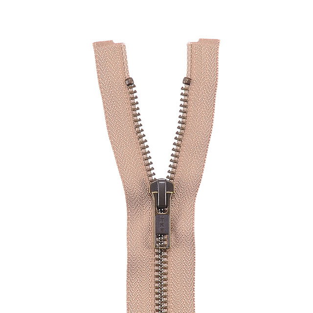 YKK メタルファスナー(5GKB DA OP) アンティークゴールド オープン 60cm 573.ベージュ 08Co99_