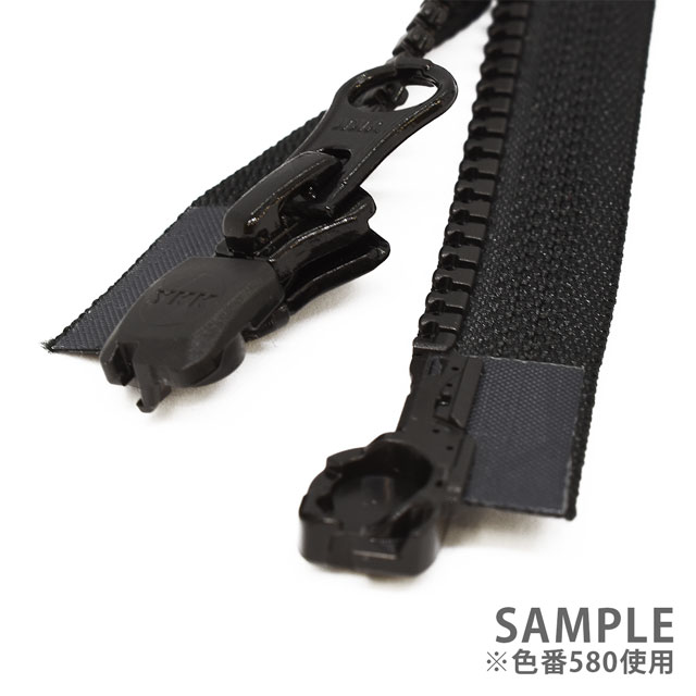 YKK 5VSマグネットファスナー オープン(5VSOP-MGT) 60cm 580.黒 08Co99_