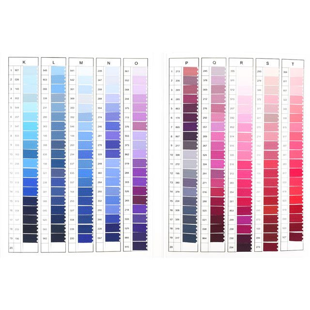 YKK ファスナー カラーサンプル帳 08Co99_