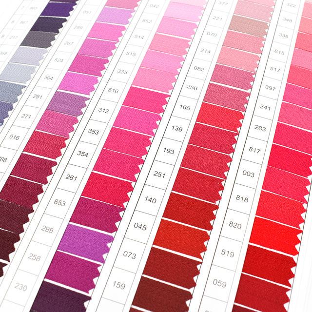 YKK ファスナー カラーサンプル帳 08Co99_