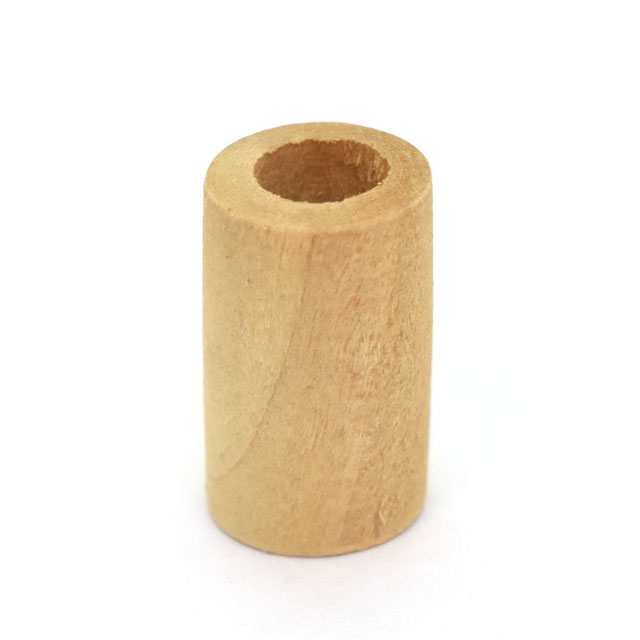 木製片穴ループエンド/キャップ(14M-WR) 10mm ベージュ 08Bk99_