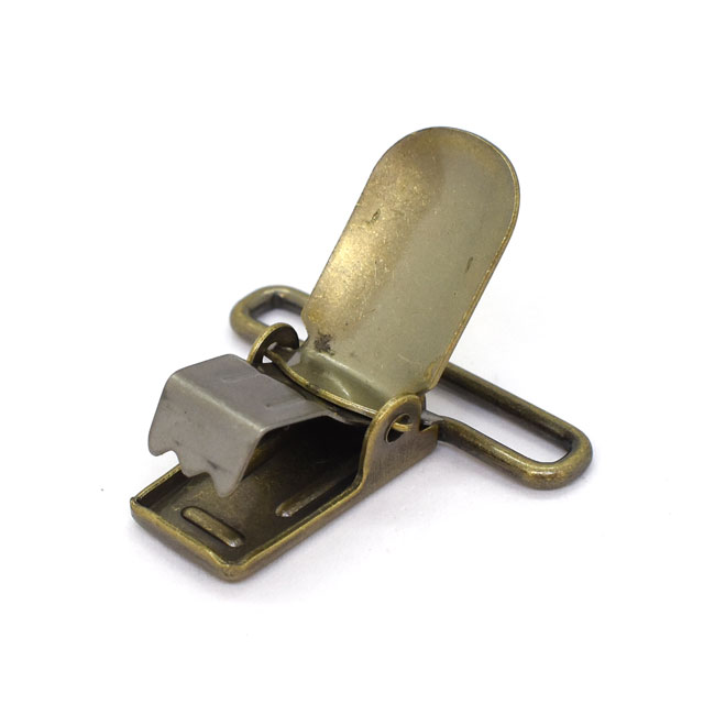 金属パーツ サスペンダークリップ(3034) 30mm幅テープ用 AG.アンティークゴールド 08Bk99_