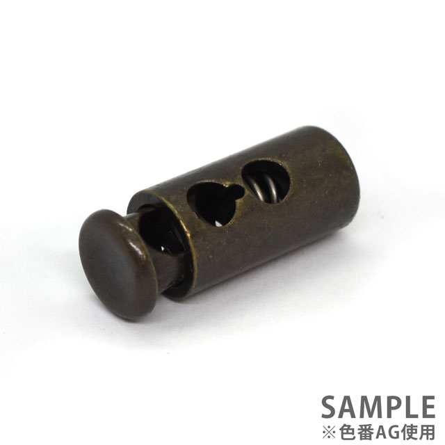 プラスチックパーツ メタリックコードロック 2つ穴(CS3040N) G.ゴールド 08Bk99_