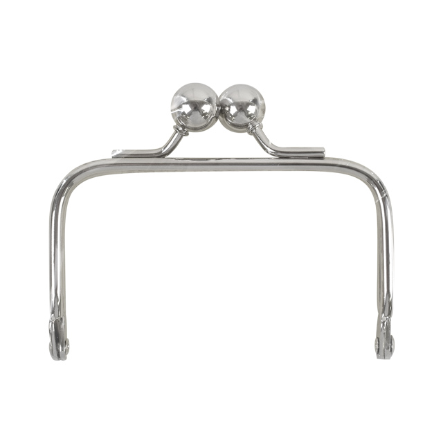 がま口 ハマナカ 編みつける口金 銀(H207-018-2) 06Co99_