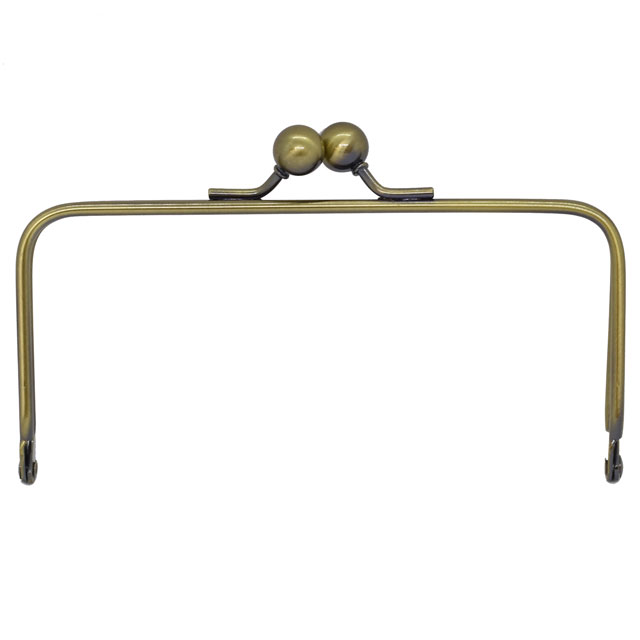 がま口 ハマナカ 編みつける口金 13cm アンティーク(H207-021-4) 06Cq99_