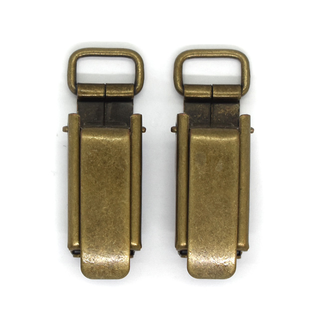 金属パーツ サスペンダークリップ(JTMP-172) 10mm幅テープ用 AG.アンティークゴールド 08Bk99_