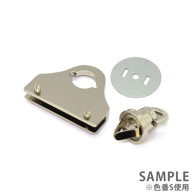 金属パーツ メルヘンアート ヒネリ金具 三角タイプ(S1081) S.シルバー 08Bk99_