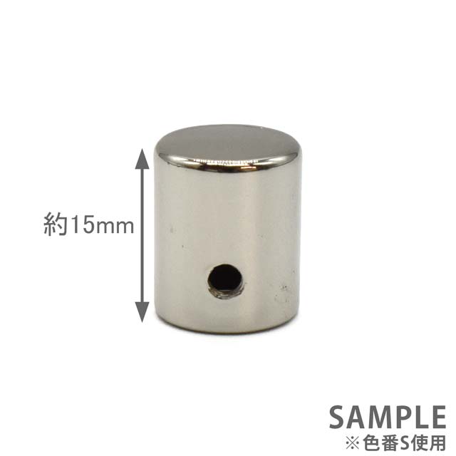 金属パーツ メルヘンアート コードキャップ/ネジ固定タイプ 8mm 2個入 S1176.シルバー 08Bk99_