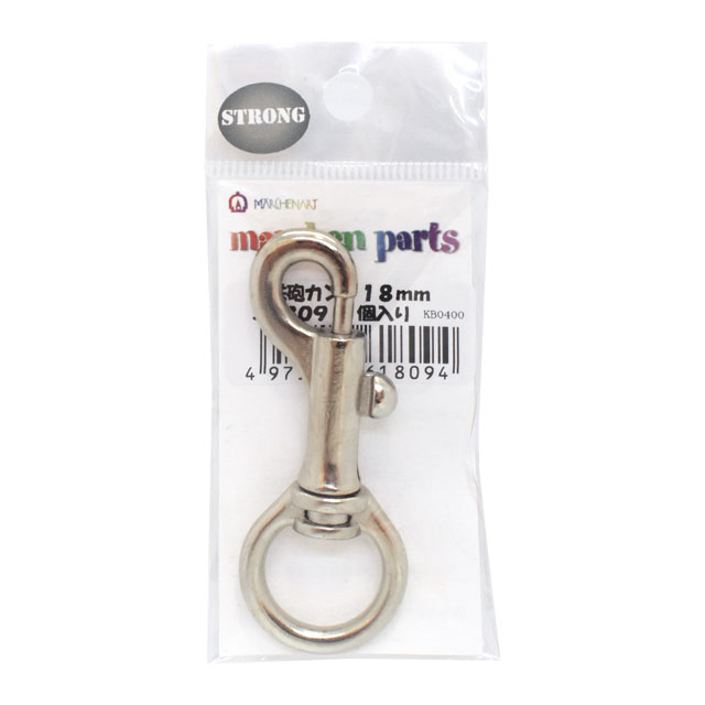 メルヘンアート ストロングパーツ 鉄砲カン(S1809) 18mm 1個入 08Bk99_