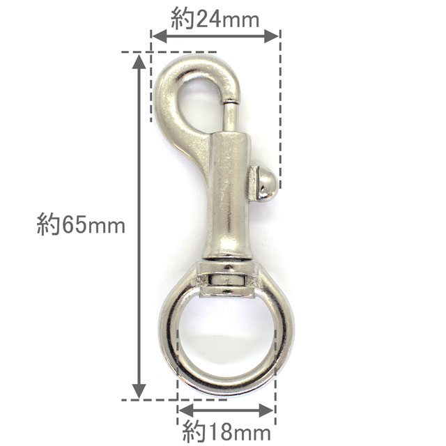 メルヘンアート ストロングパーツ 鉄砲カン(S1809) 18mm 1個入 08Bk99_