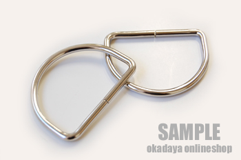 金属パーツ Dカン/並半月 15mm Ni.ニッケル 4個入 08Bk99_