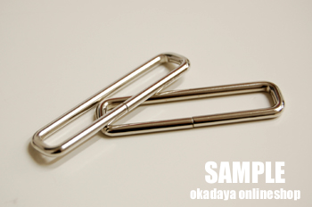 金属パーツ 角カン 16mm BN.ブラックニッケル 2個入 08Bk99_