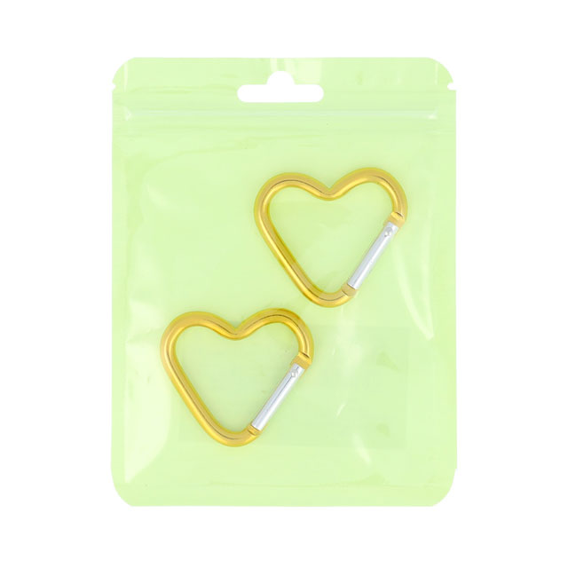 KIYOHARA(清原) カラビナハート(OSH-02) Y.イエロー 2個入 08Bk99_