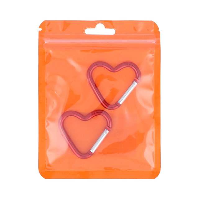 KIYOHARA(清原) カラビナハート(OSH-02) R.レッド 2個入 08Bk99_