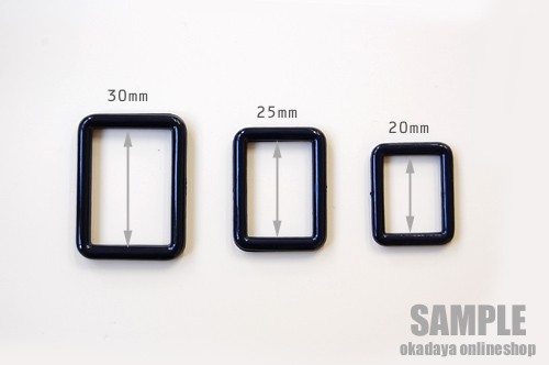 プラスチックパーツ 角カン 30mm 水色 99Zz99_