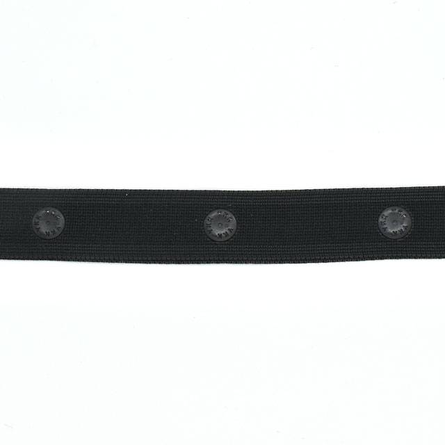 YKK スナップ付テープ SOFIX 10mm 黒 08Cp99_