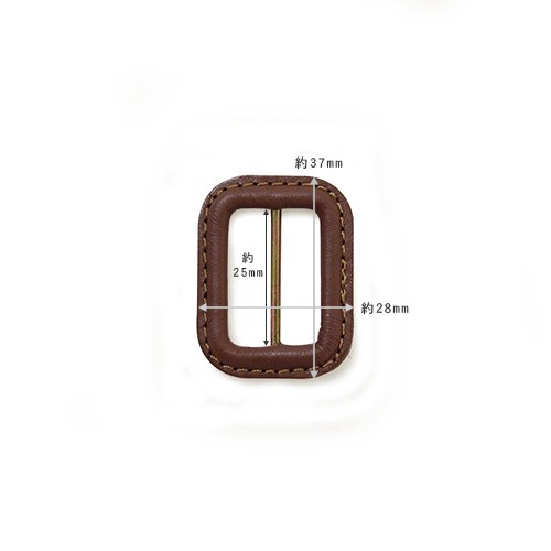 T型革バックル 25mm ベージュ 08Bg99_