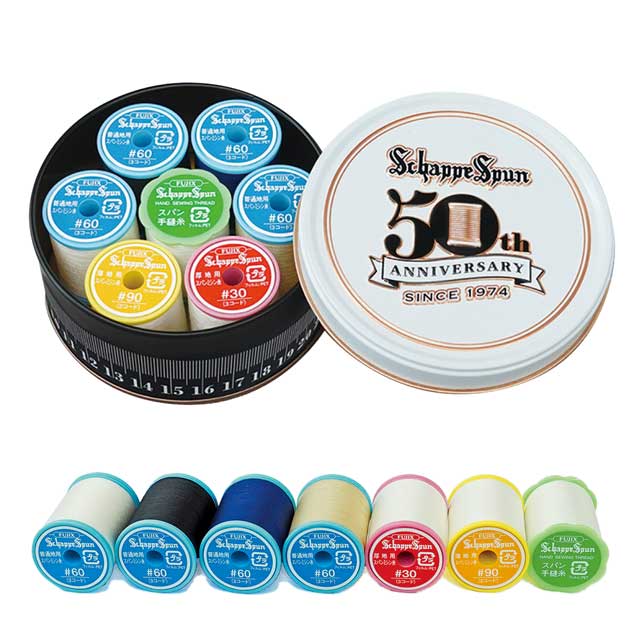 ミシン糸 シャッペスパン50周年記念缶(1119500) 08Ab99_