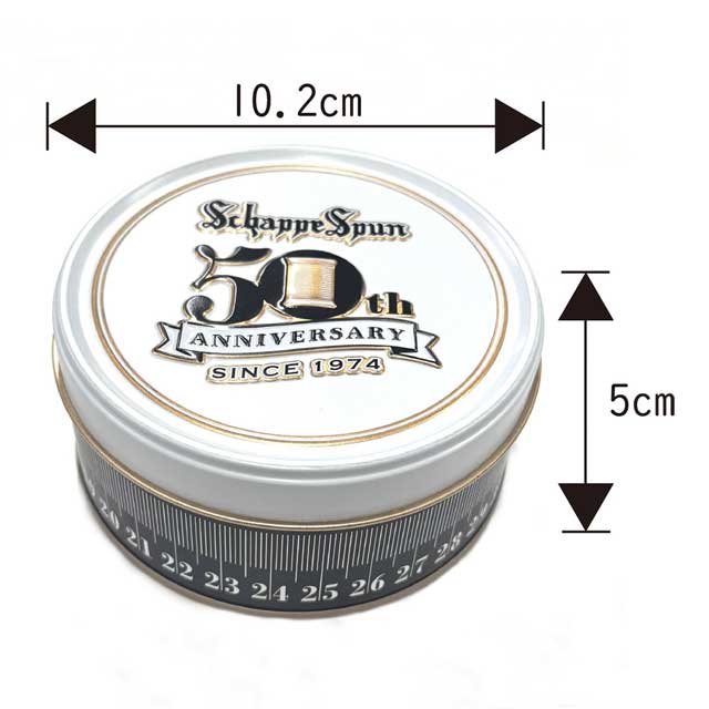 ミシン糸 シャッペスパン50周年記念缶(1119500) 08Ab99_