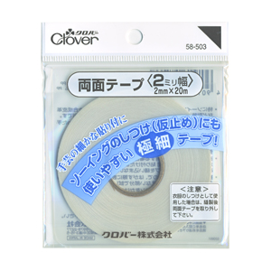 クロバー 両面テープ 2mm幅(58-503) 08Zz99_