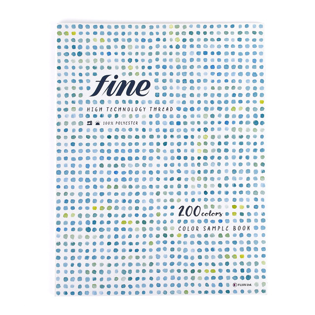 糸見本帳 フジックス ファイン カラーサンプルブック(9082000) 08Ab99j