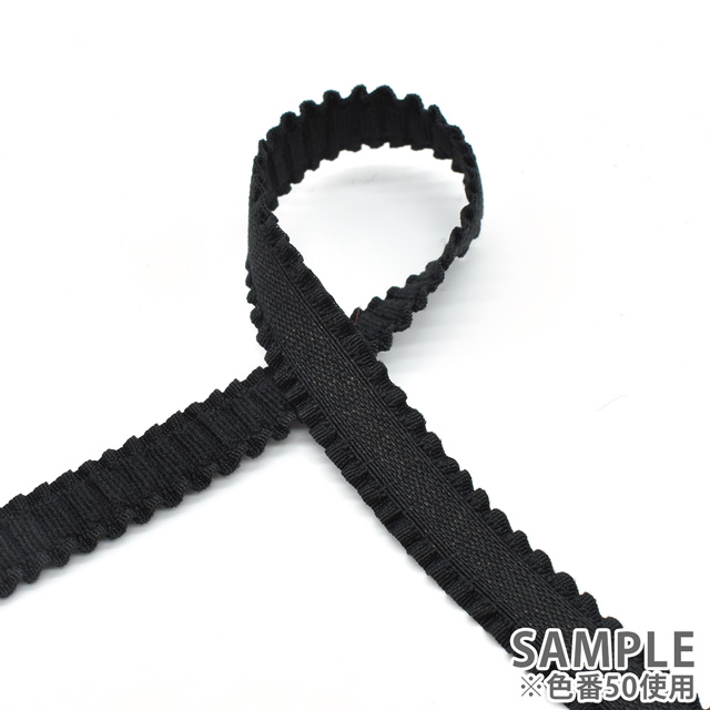 ゴムテープ プリーツストレッチテープ(SIC-ET002) 10mm 106.アイボリー 08Bj99_