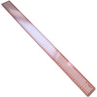 文化方眼定規 5cm×60cm 08Aa99_