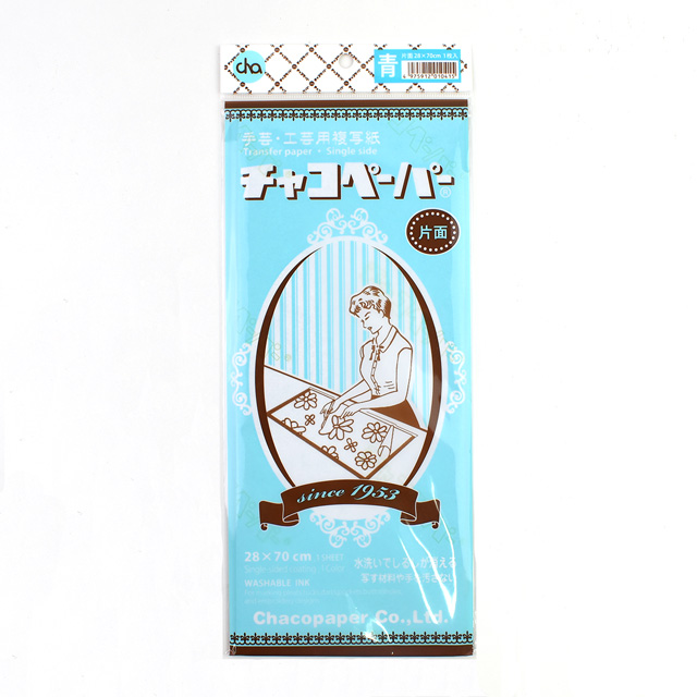 チャコペーパー 片面(MA-3) 青 08Ac99_