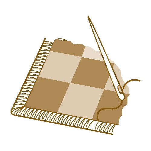 クロバー カーペット針(57-383) 08Ac99_