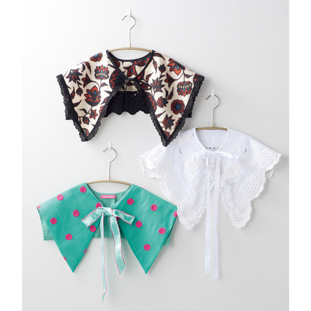 クロバー 付け襟テンプレート(57-387) 大きい襟 06Bj99_