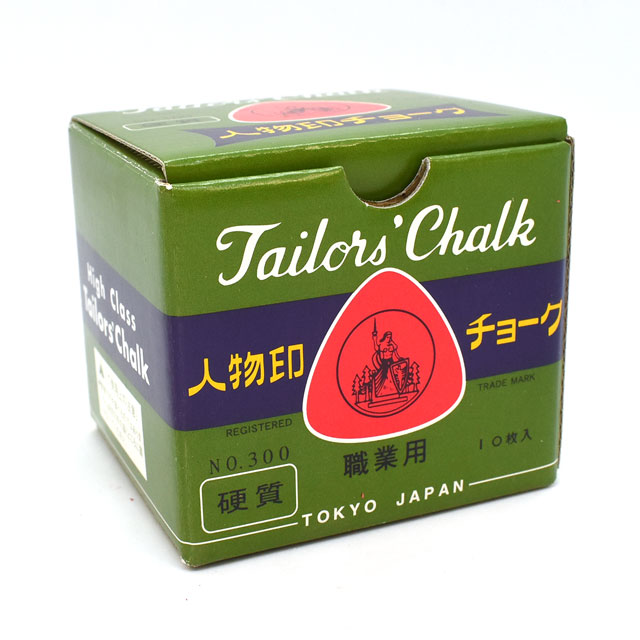 人物チャコ 人物印 チョーク 硬質 職業用(NO-07067) 赤 99Zz99_