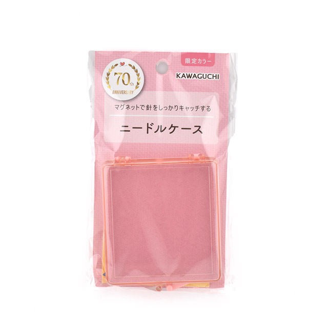 KAWAGUCHI(河口) ニードルケース 70周年限定カラー(13-166) ピンク 08Ac99_
