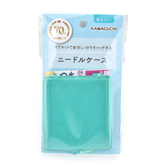 KAWAGUCHI(河口) ニードルケース 70周年限定カラー(13-167) ブルー 08Ac99_