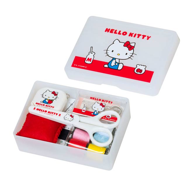 ミササ ソーイングセット スモールタイプ ハローキティ(1490) ホワイト 99Zz99_