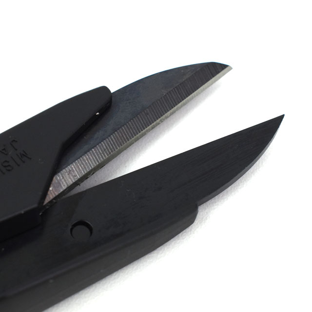 美鈴 ハガネ黒 糸切はさみ(561) 08Aa99_