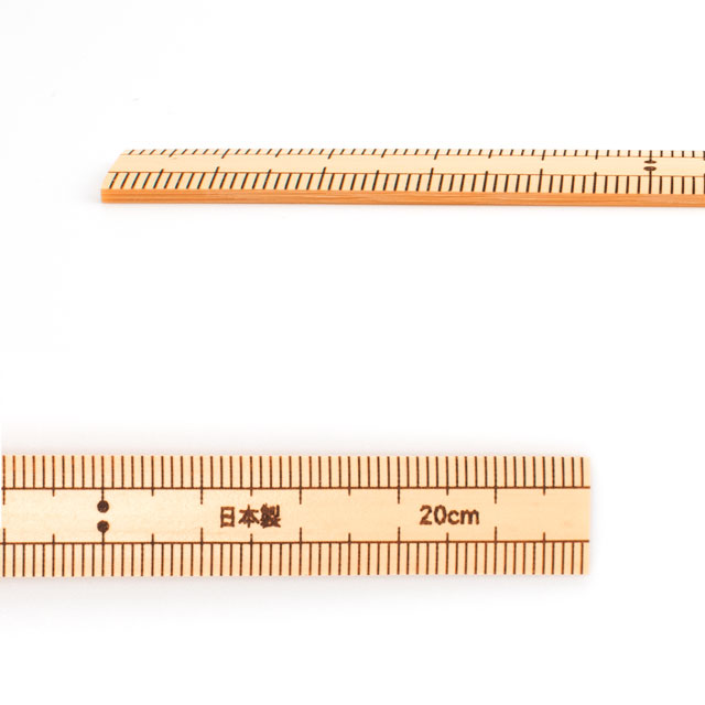 KA 竹製ものさし(303020309309) 20cm 両目 08Aa99_