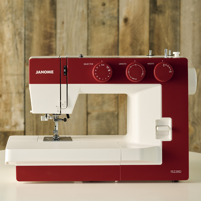 JANOME-ジャノメ 電動ミシン(J1522) 色番RD 08Cq99j