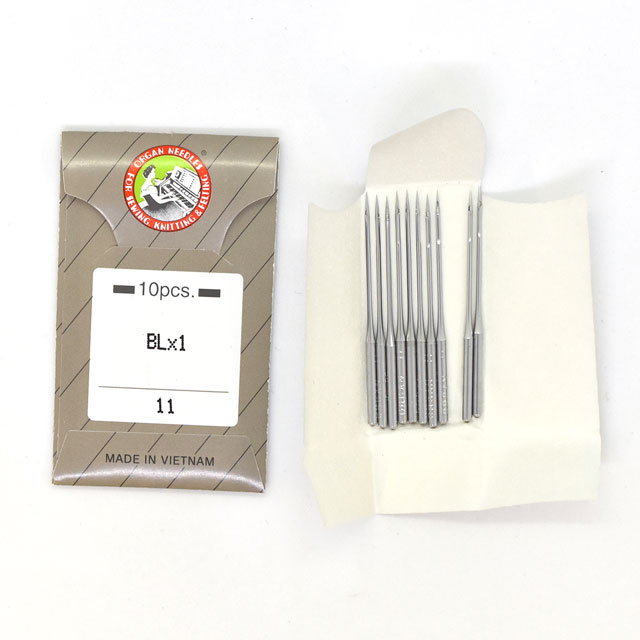 オルガンミシン針 小型ロックミシン用(BLx1) #11 一般生地用 08Ac99_