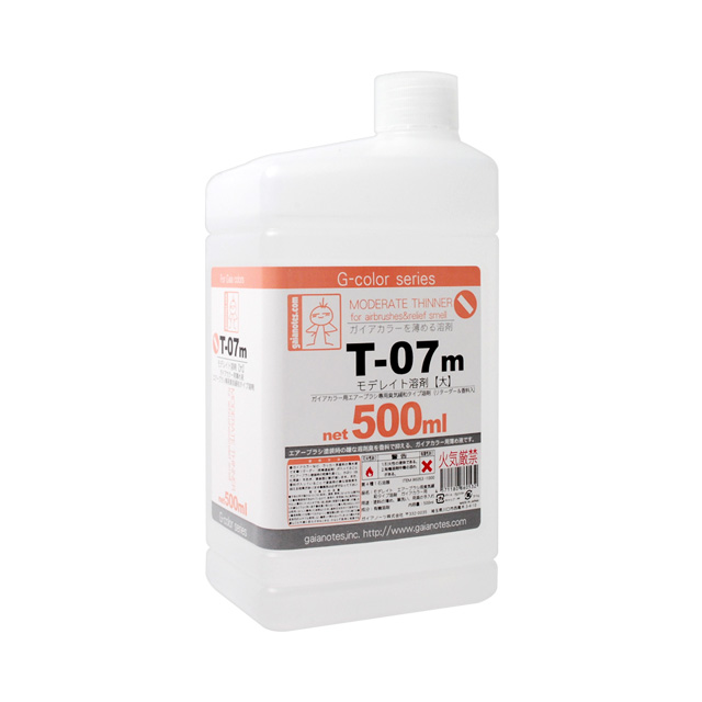 ホビー用具 ガイアノーツ モデレイト溶剤 大 （86053/T-07m） 500ml 07Ah99_