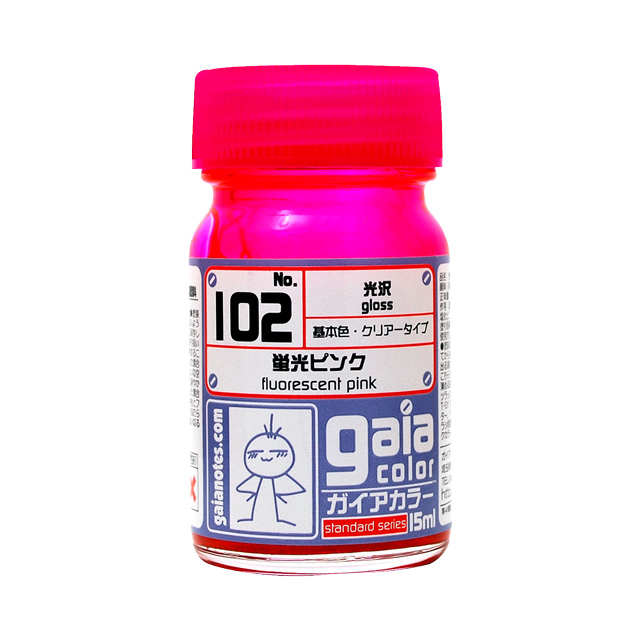 ホビー用塗料 ガイアノーツ ガイアカラー 蛍光カラー (33102) 102.蛍光ピンク 07Bh99_