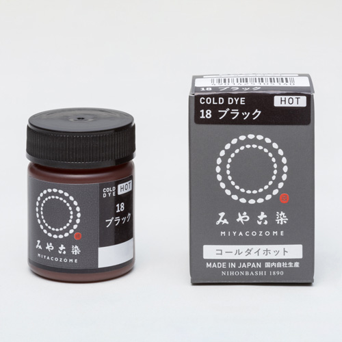 染料 みやこ染 コールダイホット 18.ブラック 07Bf99_