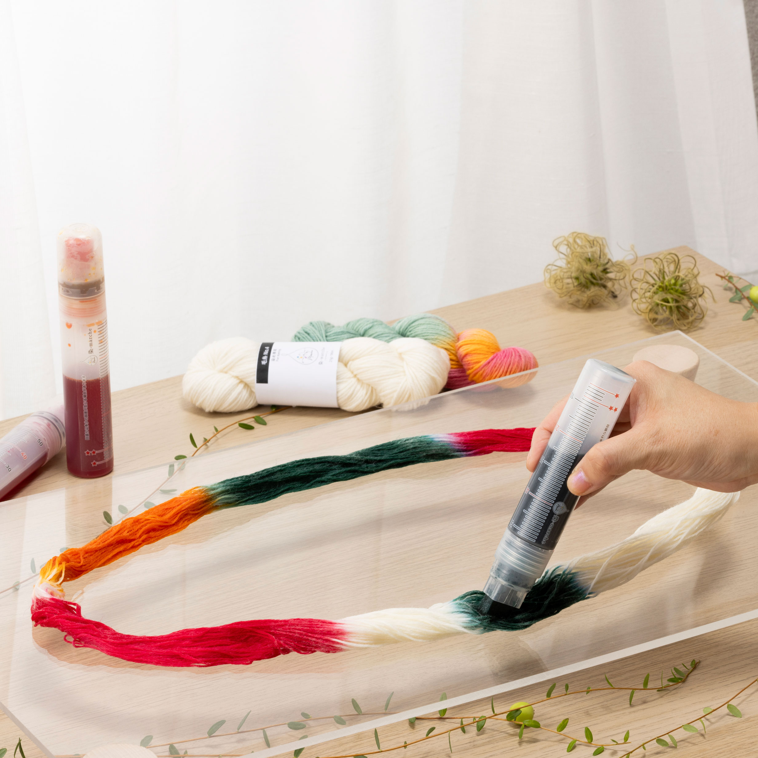 染色キット オリムパス 染-marche・ソメマルシェ 毛糸 スターターキット(MS101) 06Bj99_