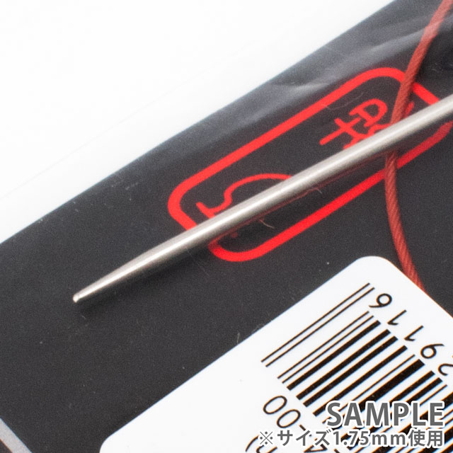 Chiao Goo-チャオグー- RED Lace Knitting Circ Prem SS レース輪針60cm(7024-00) 1.75mm 06Cq99_