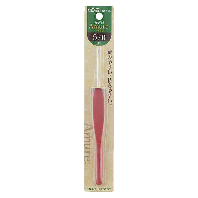 クロバー かぎ針 アミュレ 5/0号 (42-405) 06Cq99_