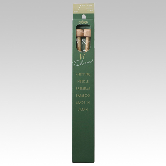 クロバー 匠 ミニ棒針 2本針 ジャンボ 7mm（54-277） 06Cq99_