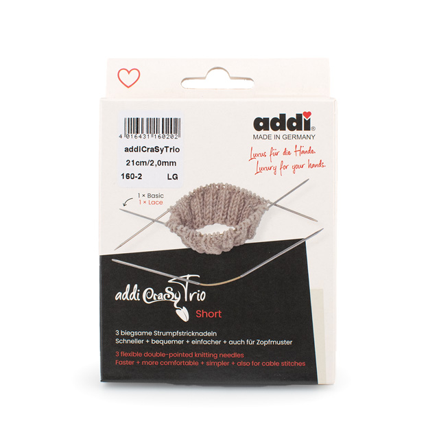 CraSy Trio-クレイジートリオ- 編み針 2mm/21cm 0号（160-2） 06Cq99_